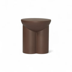Metate Brown Side Table by Tu Taller Design