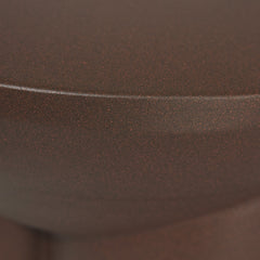 Metate Brown Side Table by Tu Taller Design