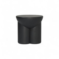 Metate Black Side Table by Tu Taller Design
