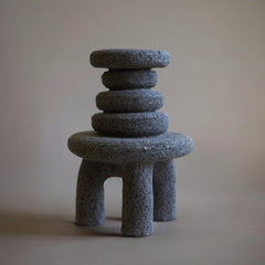 Volcán LS 01 Volcanic Rock Sculpture by Lørdag & Søndag