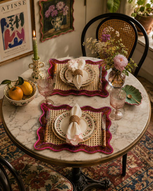 Vea Raffia Placemats (Set of 2)