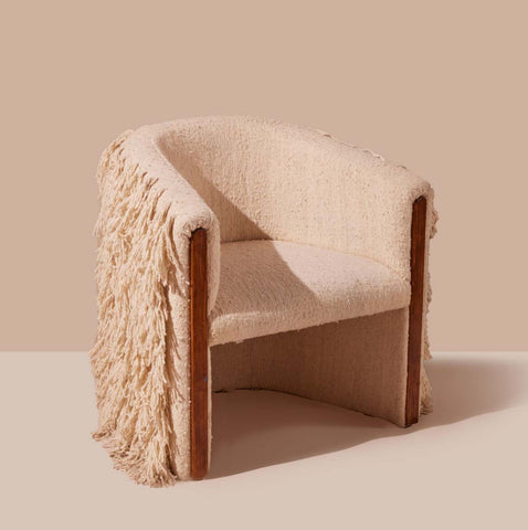 Hilana Wool Chair by Diego Olivero