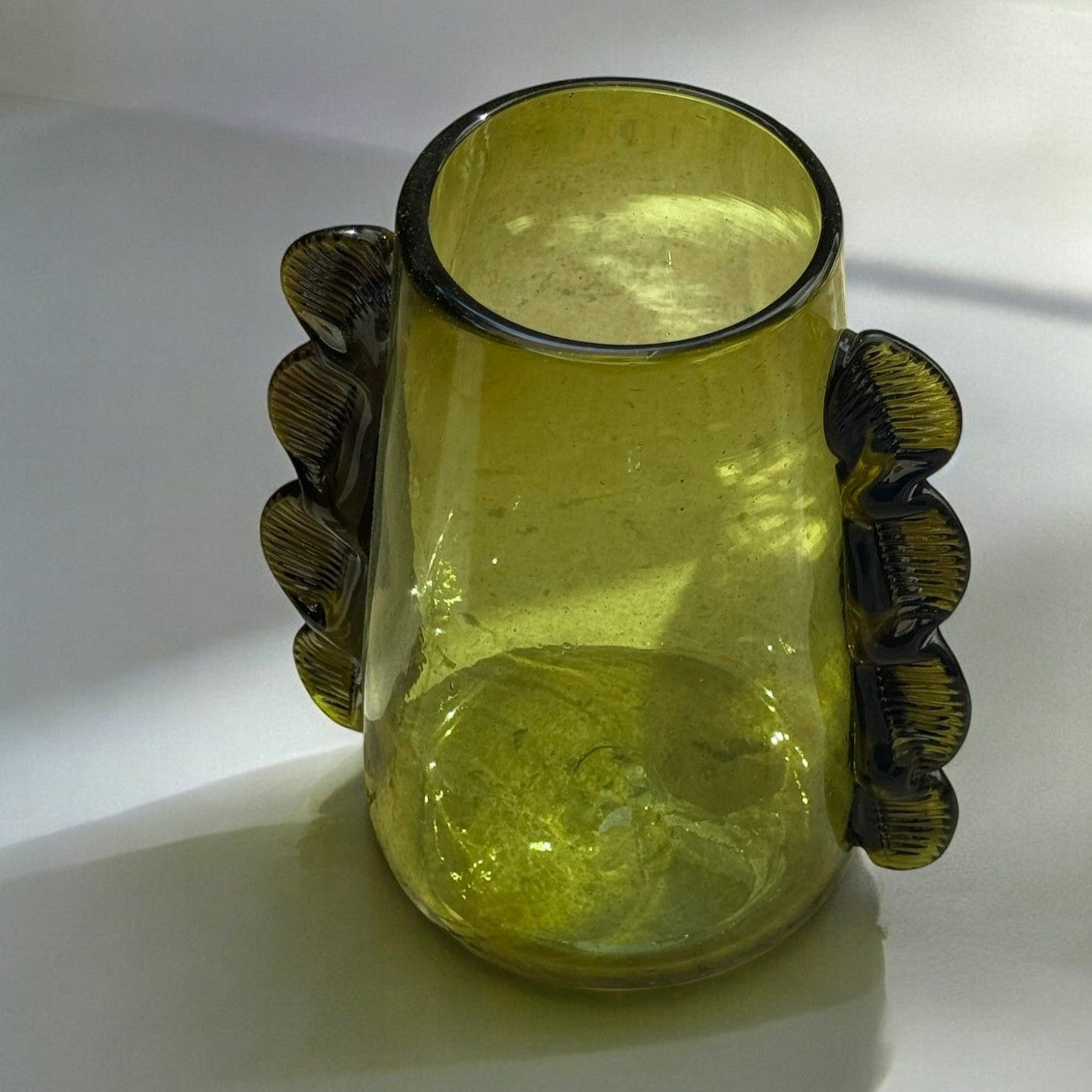 Betta Vase Forest Green by Diego Olivero