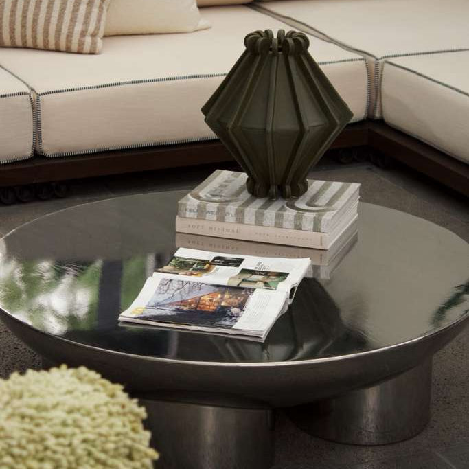 Metate Steel Coffee Table by Tu Taller Design
