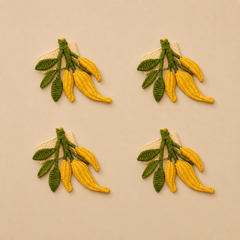 Yellow Chili Pepper Napkin Ring