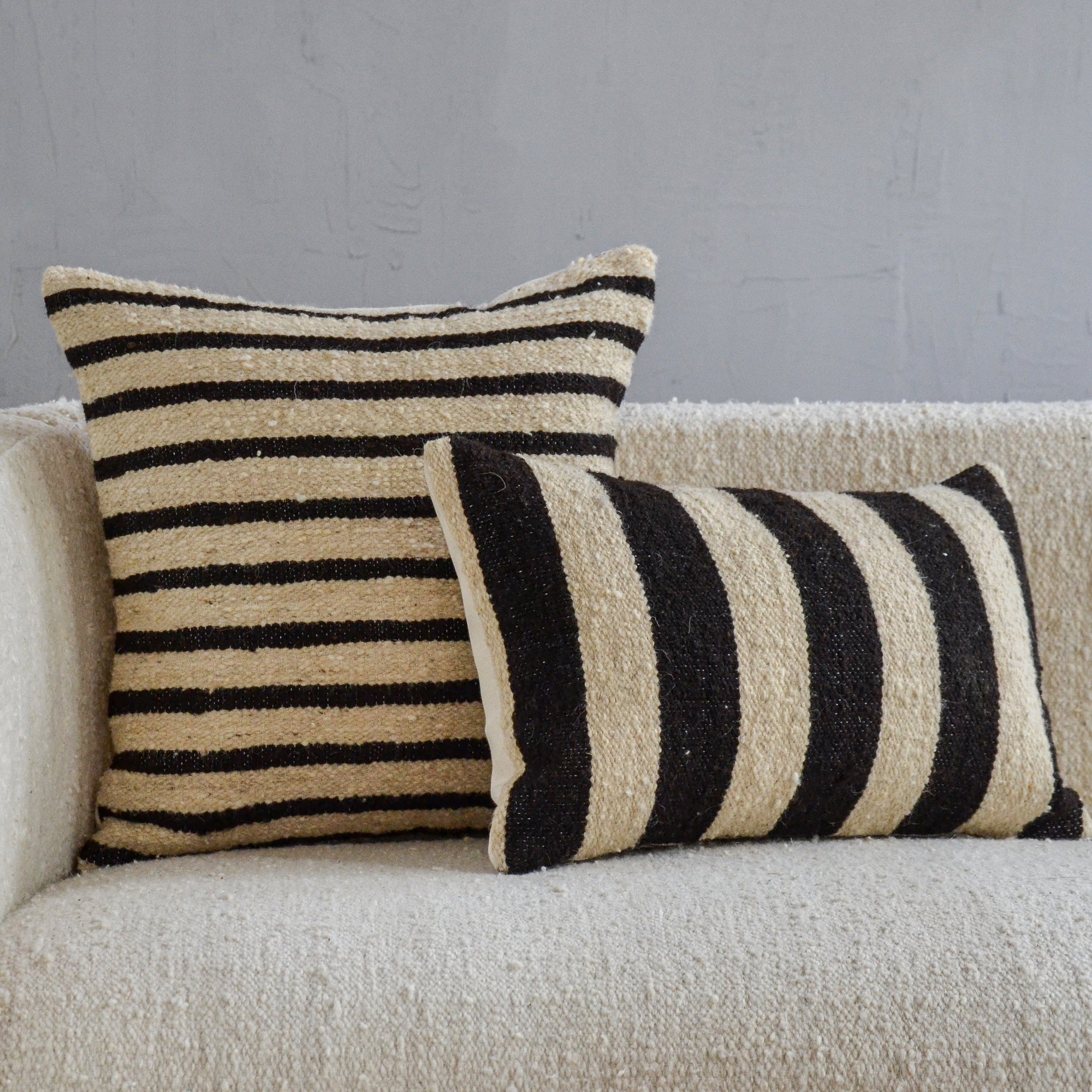 Stripes Wool Pillow Covers