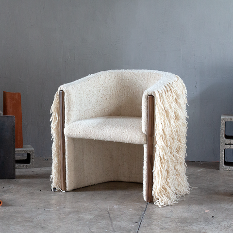 Hilana Wool Chair by Diego Olivero