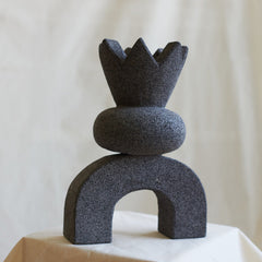 Volcán LS 9 Volcanic Rock Sculpture by Lørdag & Søndag