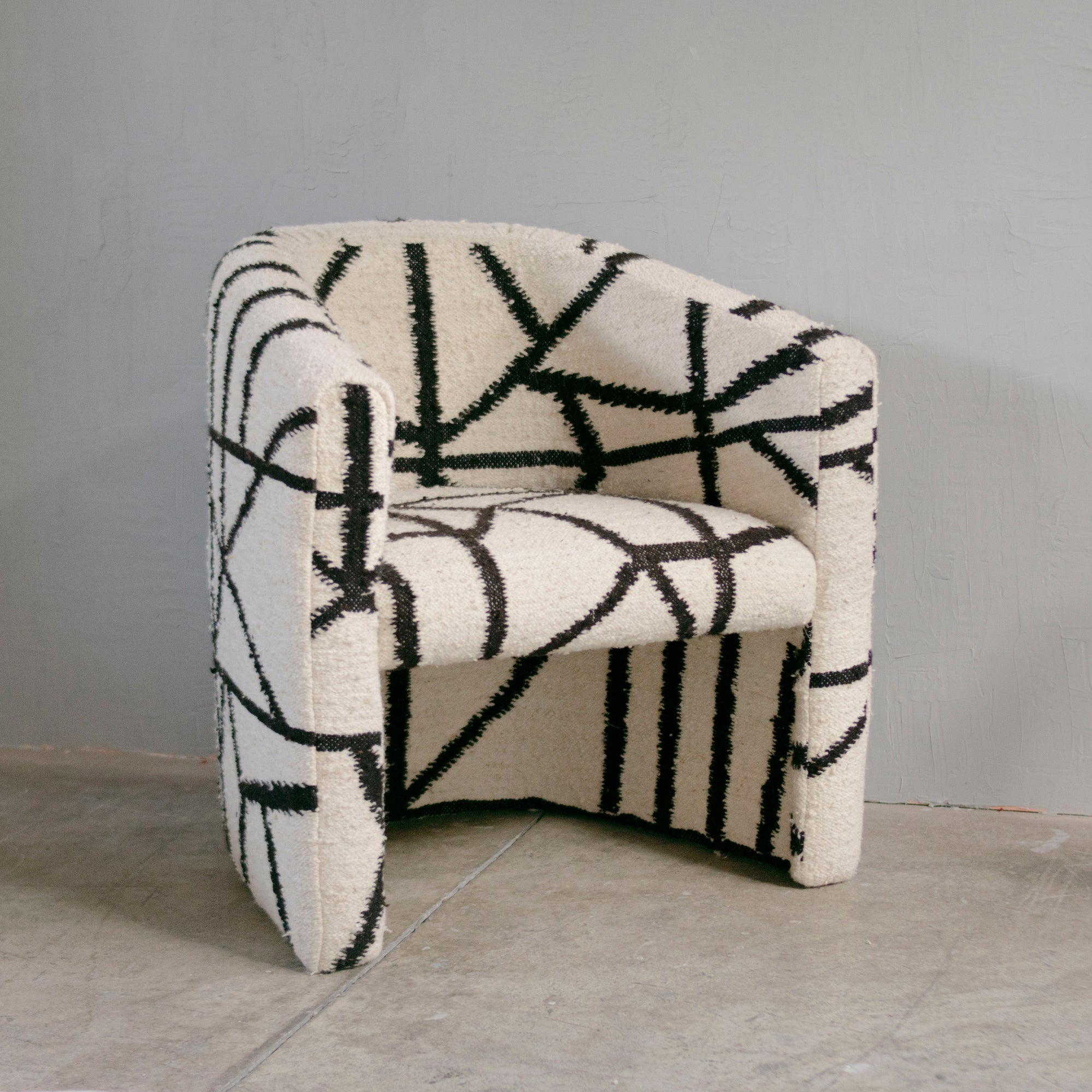 Senderos Wool Chair by Diego Olivero