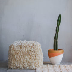 Hilana Pouf by Diego Olivero Studio