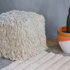 Hilana Pouf by Diego Olivero Studio