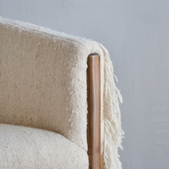 Hilana Wool Chair by Diego Olivero Studio