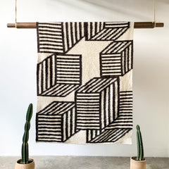Cubos Wool Rug by Diego Olivero Studio