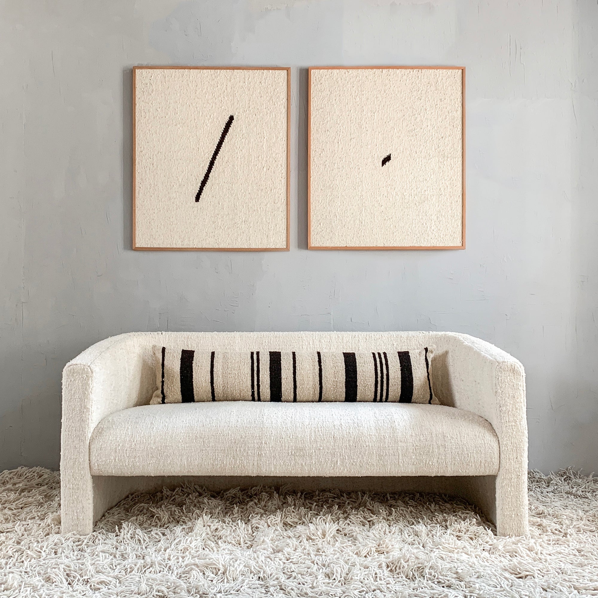 Hilana Wool Sofa by Diego Olivero Studio