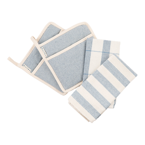Dish Towels & Pot Holders (Set of 4)